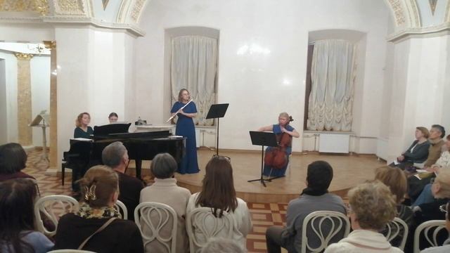Ф. Гобер Акварели для флейты, виолончели и фортепиано - Осенний вечер и Серенада