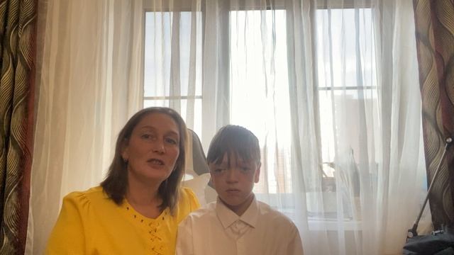Видеоблагодарность мамы Алёши Городнищева