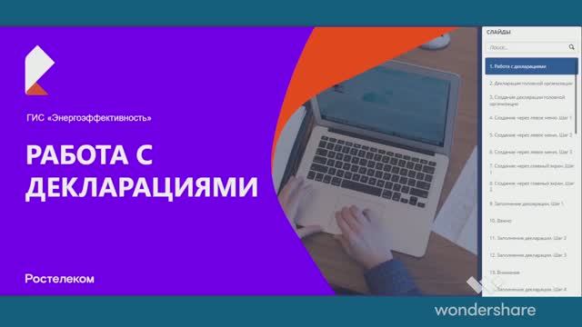 ГИСЭЭ - Инструкция 012 - Заполнение декларации подробно