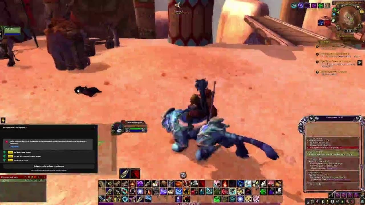 WoW Sirus X1 Leveling HUNTER 31+ HARDCORE