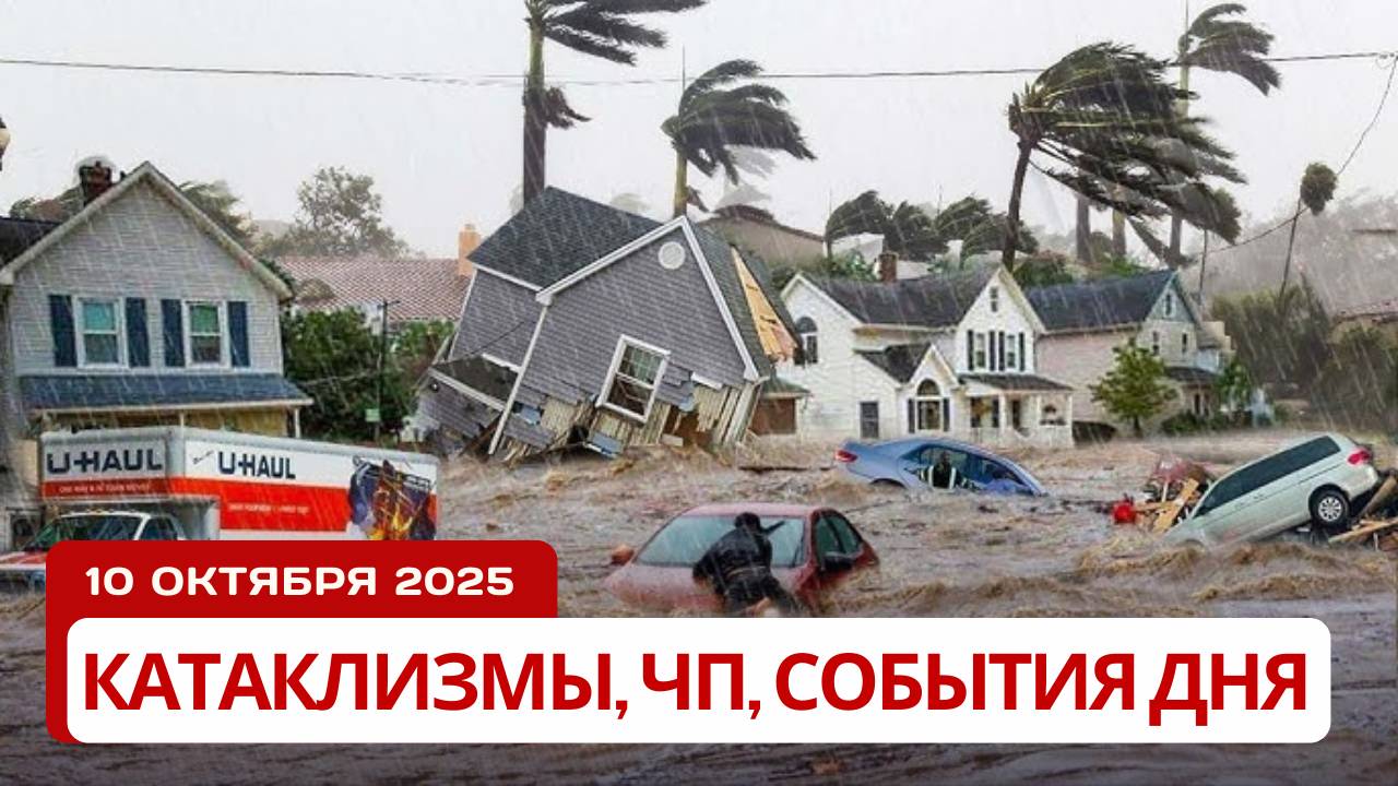 Новости Сегодня 10.10.2025 - ЧП Катаклизмы События Дня Москва Китай Индия США Европа