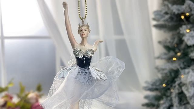 Ёлочная игрушка ГРАНД ЖЕТЕ, полистоун, 12 см, D46127