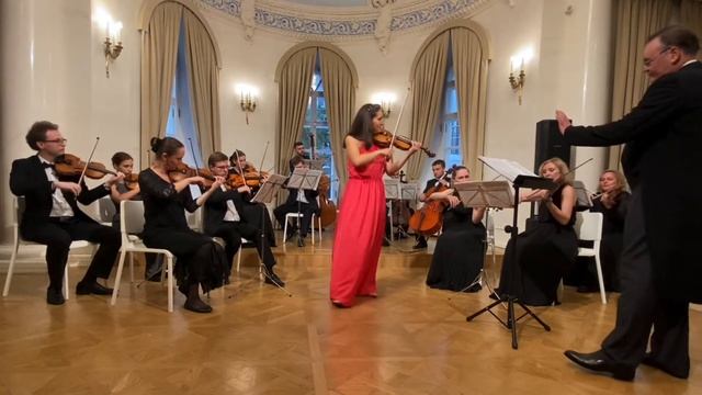 Паганини - Кантабиле для скрипки с оркестром