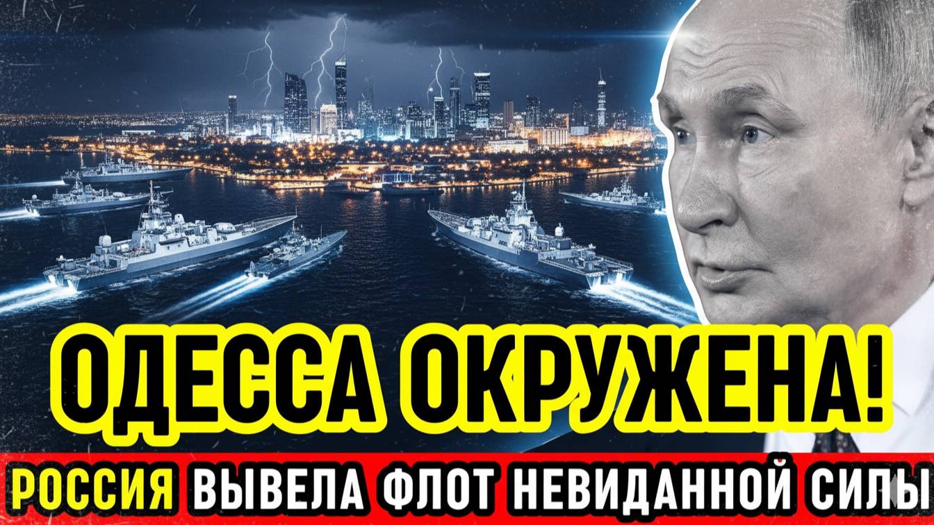 ОДЕССА В ШОКЕ! 20 российских ядерных подлодок появились у побережья — НАТО в панике
