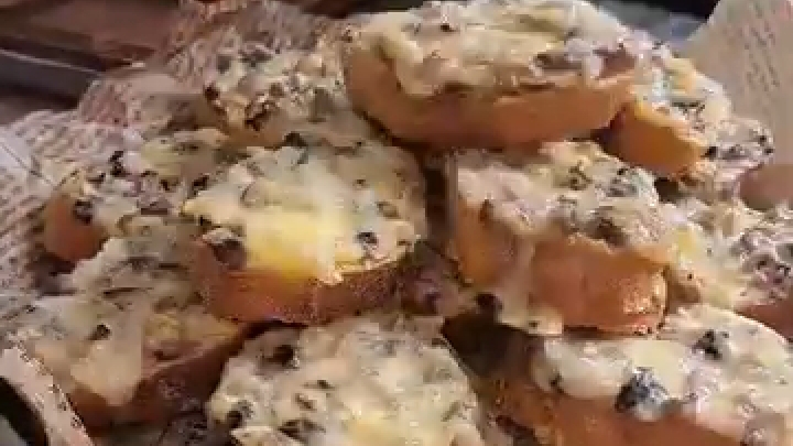 Грибные БУТЕРБРОДЫ...🥪🍄😋