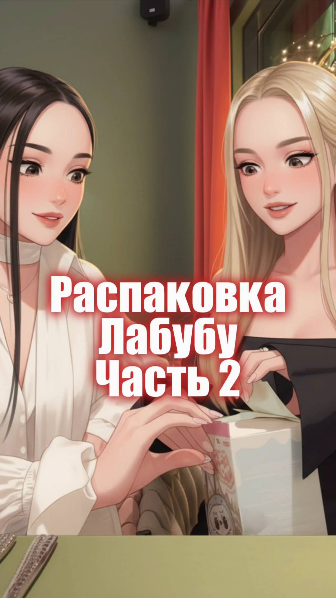 Распаковка Лабубу Ч2