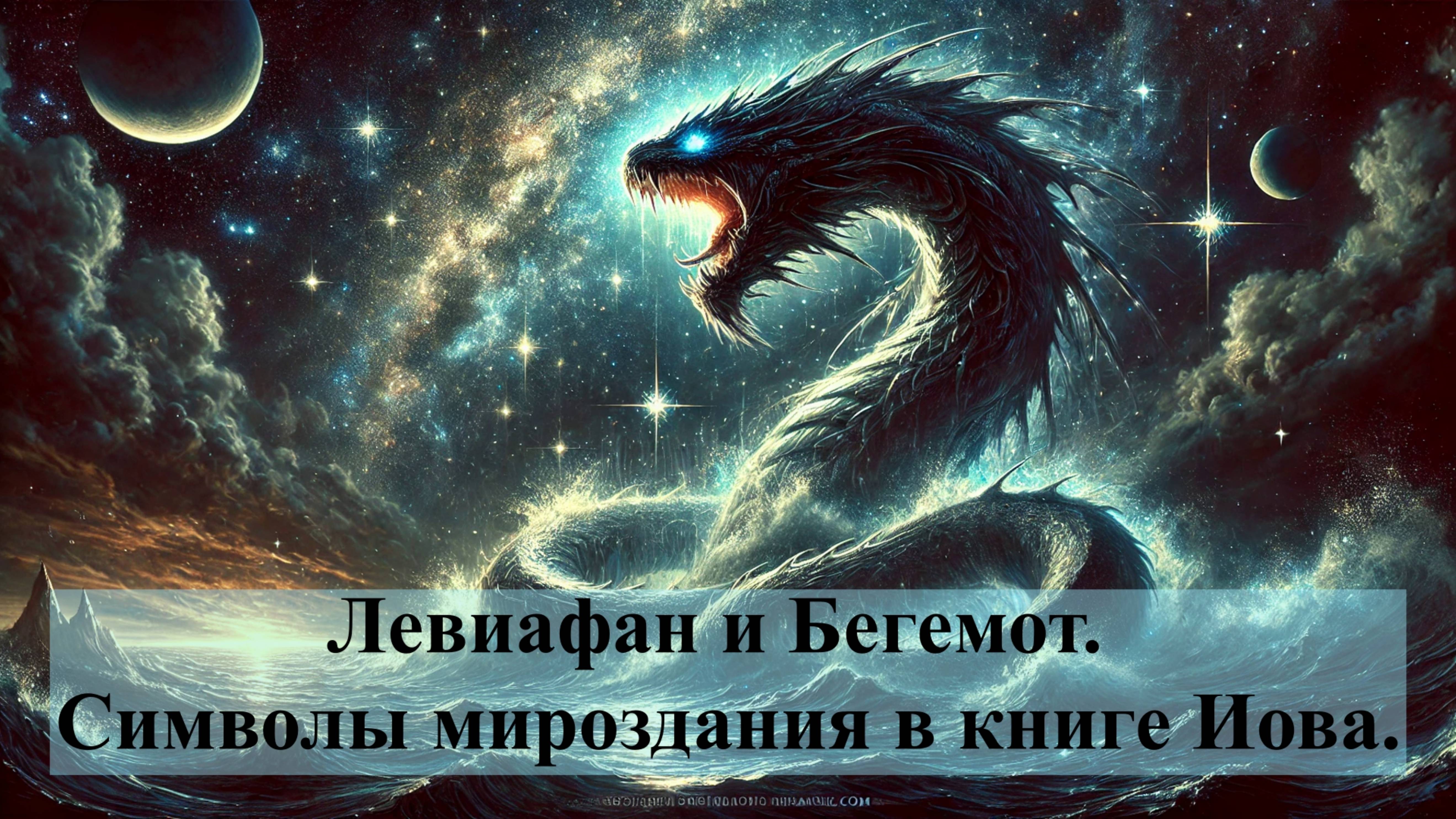 Левиафан и Бегемот — Символы мироздания в книге Иова