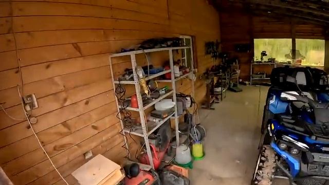 Купил машину в хлам за 300 тысяч ! Навес сейчас рухнет ! ХУТОР В ЛЕСУ №842