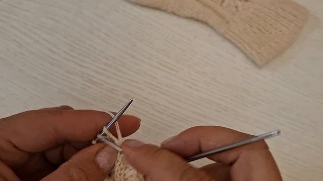 Ажурный узор для перчаток