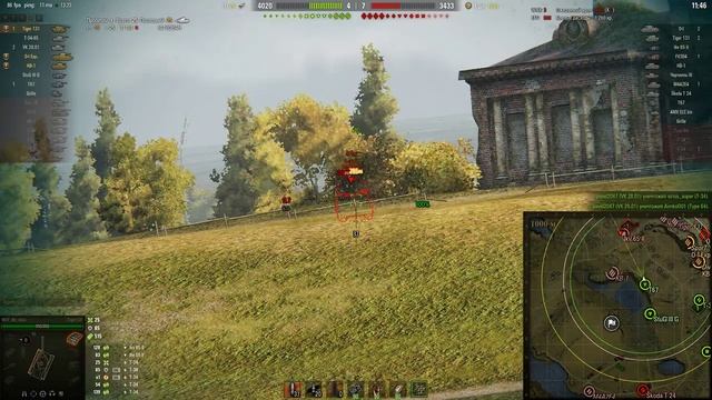 World Of Tanks (Катка на Tiger 131)