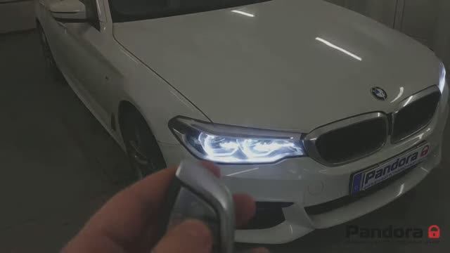 BMW 5 G30 / Установка автосигнализации Pandora / Реализация автозапуска / Все по штатному