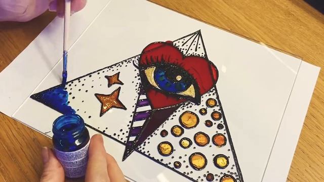 Декор Для Комнаты - Витраж  |  ARTISTIC STAINED GLASS WINDOW