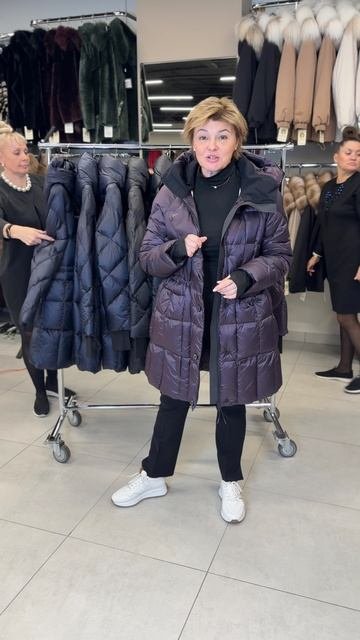Новая коллекция пуховиков , ткань Япония, пух Белой утки 95%, перо 5%  , 59900р