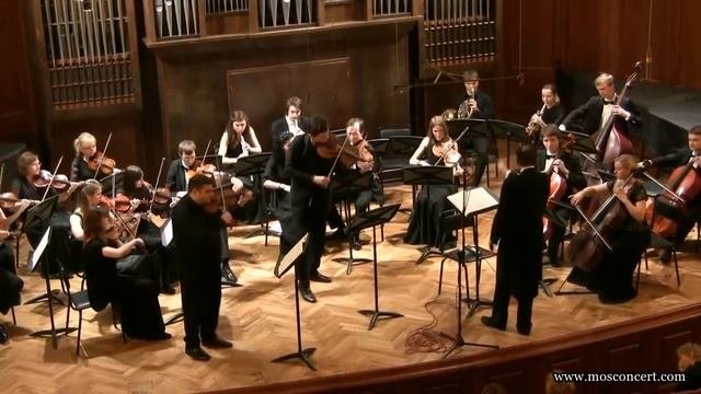 Моцарт - Концертная симфония для скрипки и альта с оркестром ми бемоль мажор KV 364 финал