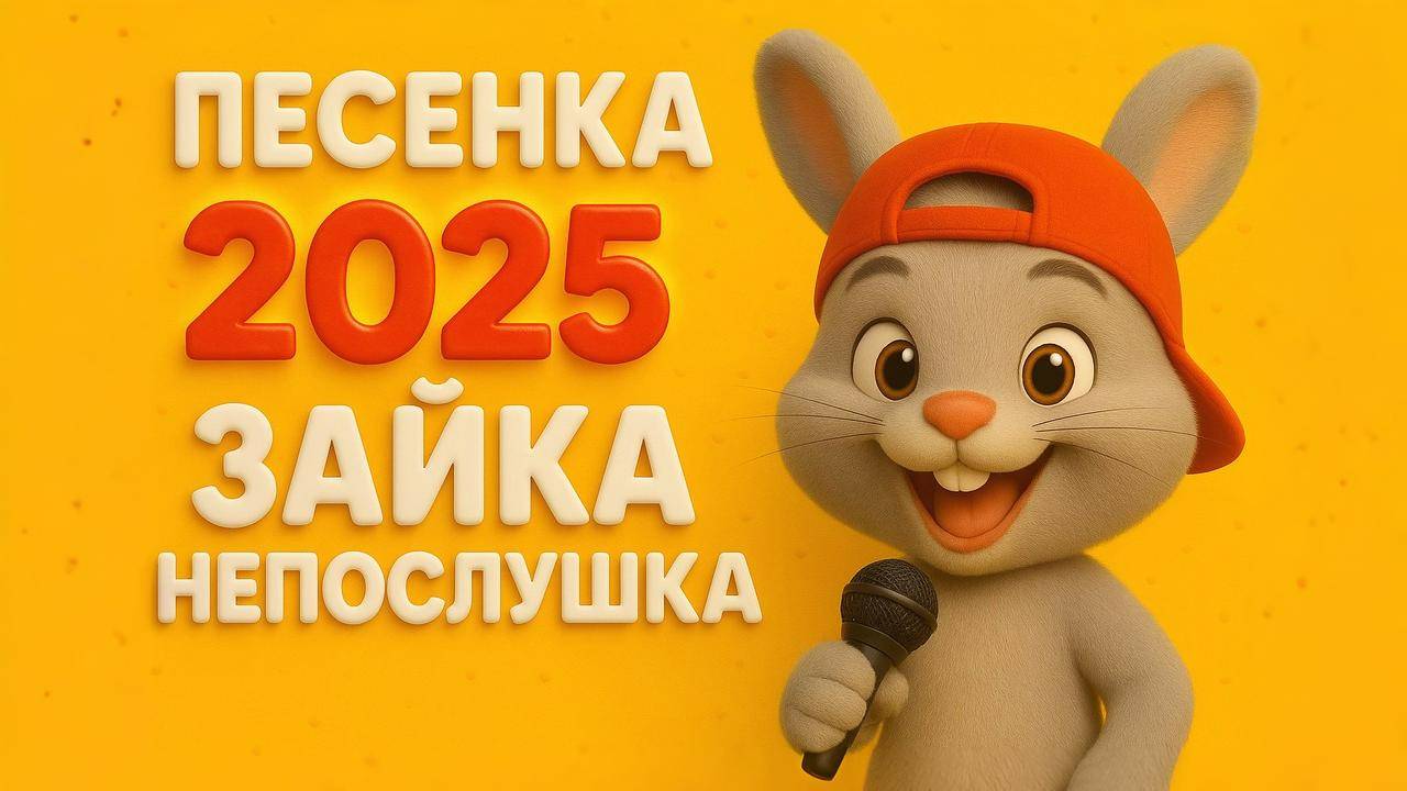 🐰 Зайка НЕПОСЛУШКА - Песенка мультик🎵