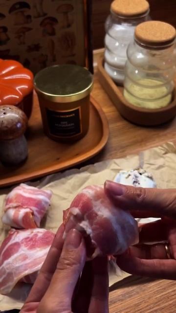 Самые вкусные шампиньоны в беконе 🍄🟫