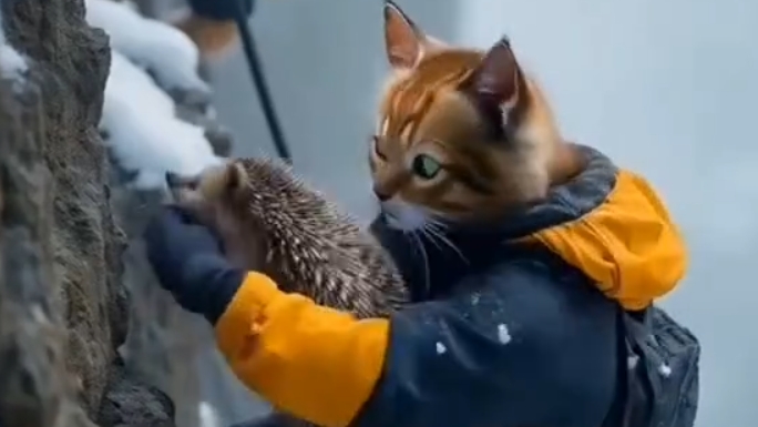 Приключение котиков от нейросетей