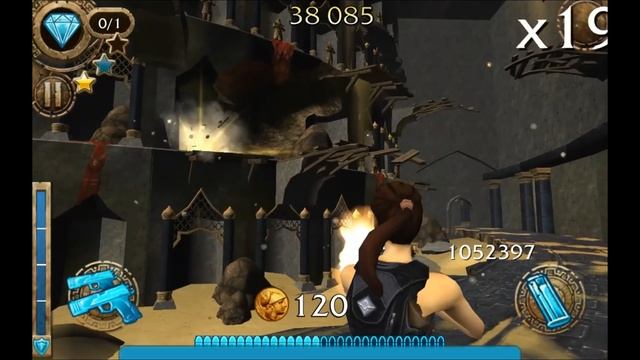 Lara Croft Relic Run - Прохождение 57 уровень.mp4