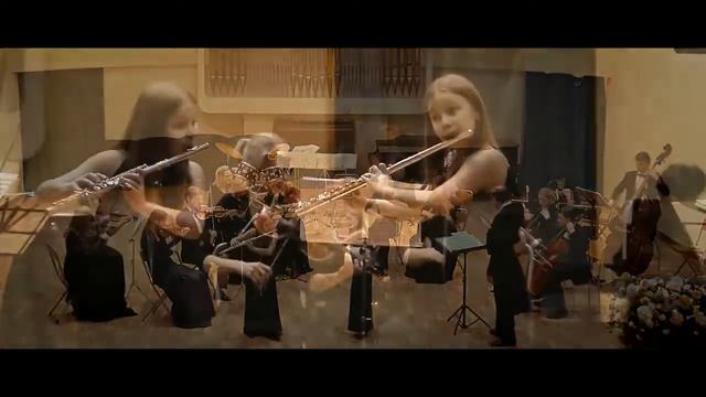 A  Vivaldi Concerto For Two Flutes C Dur 1 Part  The Ensemble Of Flute  Reflection