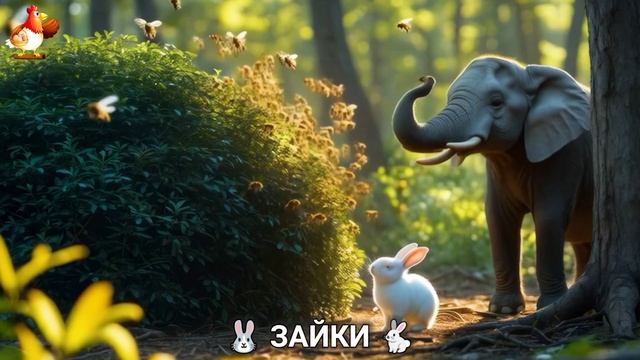 Зая и Зайчата 🐰🐇🐇 Веселые истории из жизни семейства зайчиков (111)