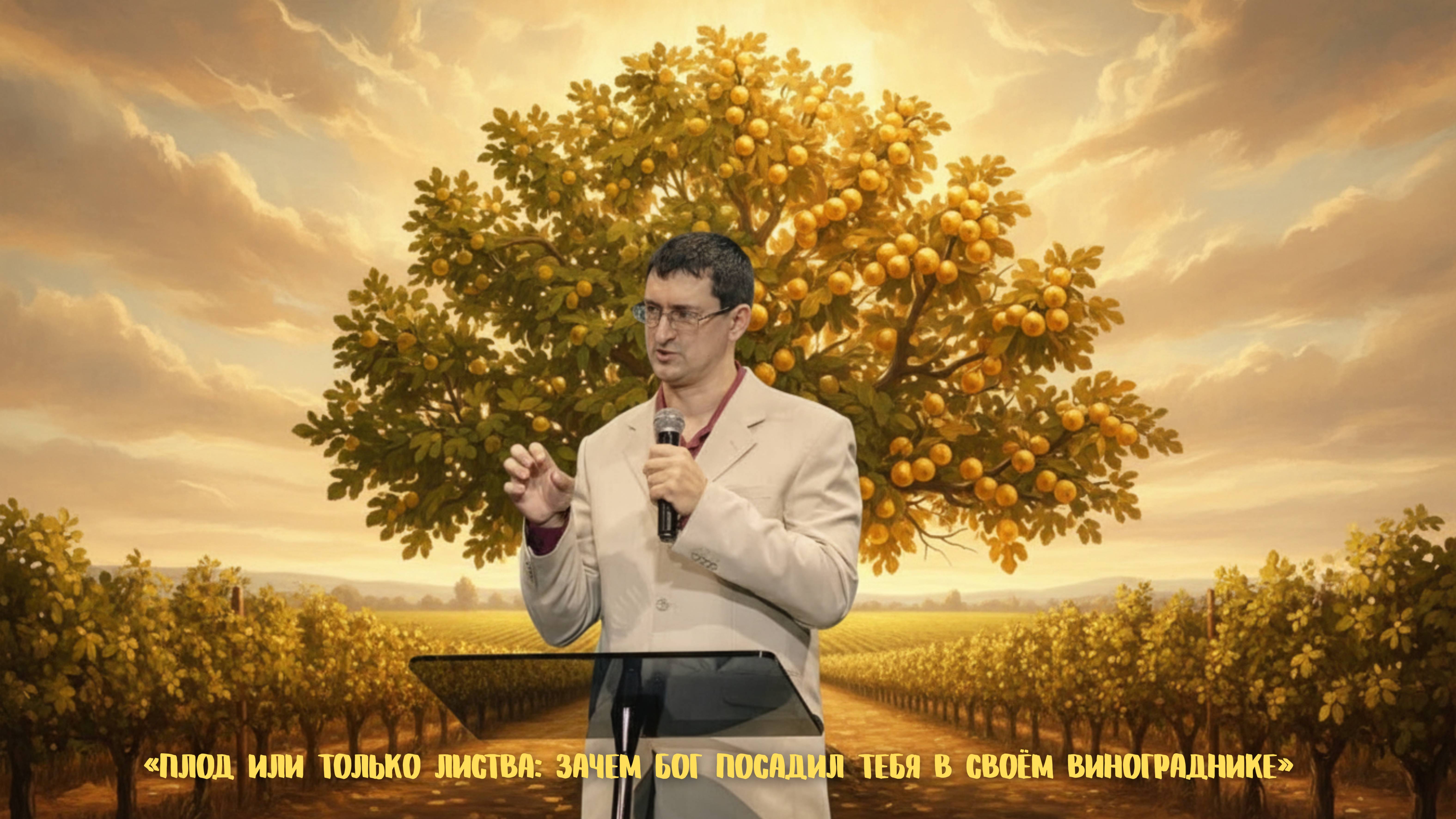 «Плод или только листва зачем Бог посадил тебя в Своём винограднике» | Дмитрий Бендюков