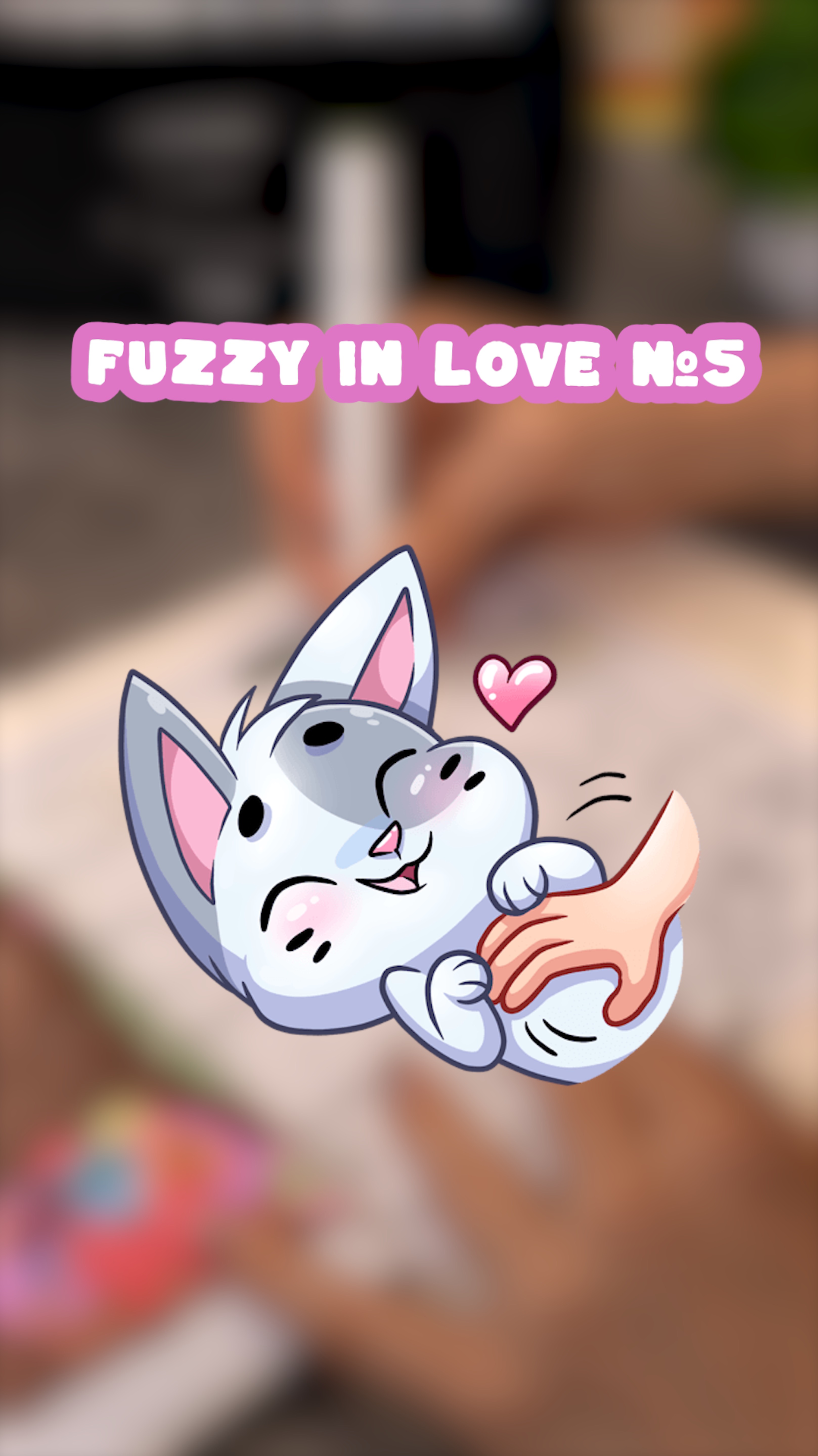 раскрашиваем Fuzzy In Love