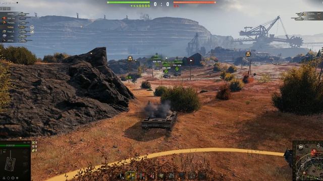 Tanki. НАТИСК. Слишком лёгкая и быстрая победа.