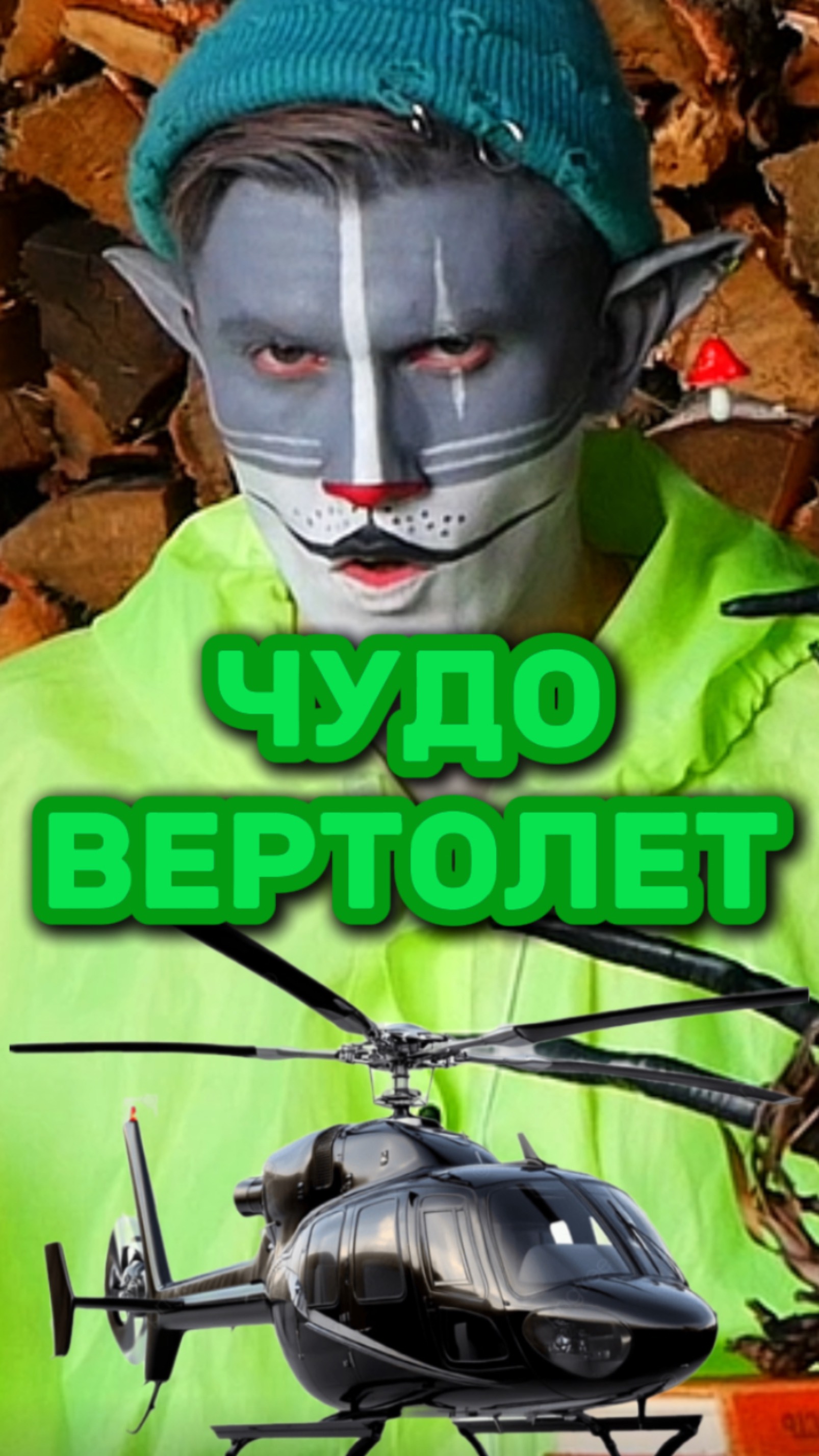 Кот Учёный и Вертолет 🚁
