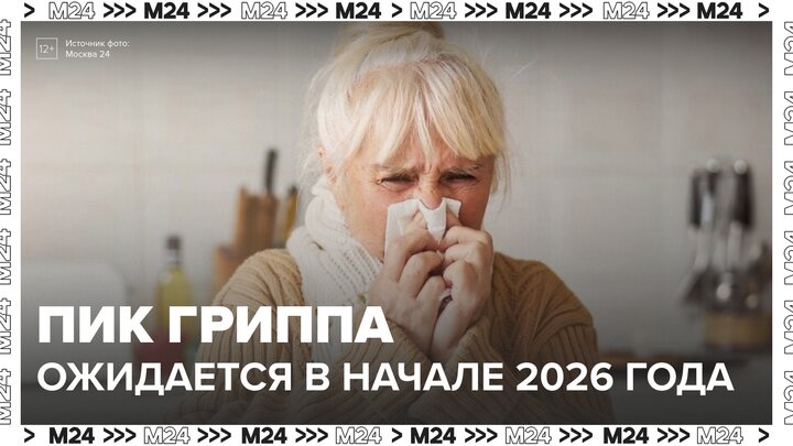 Пик заболеваемости гриппом в Москве ожидается в январе – феврале 2026 года