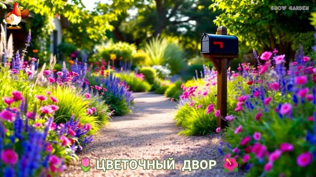 Цветы на участке и во дворе как красиво посадить фото идеи для вдохновения (136)