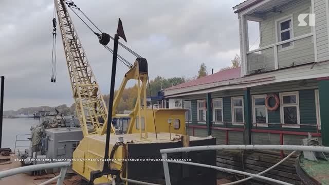 Работу погрузочной площадки на Волге приостановили в Ярославле