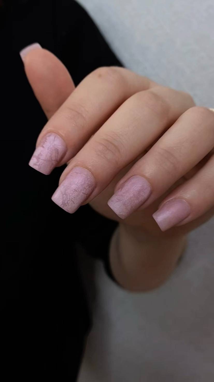 Шелковый маникюр