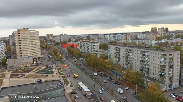 Ярославль проспект Машиностроителей: осень 🍂 2025