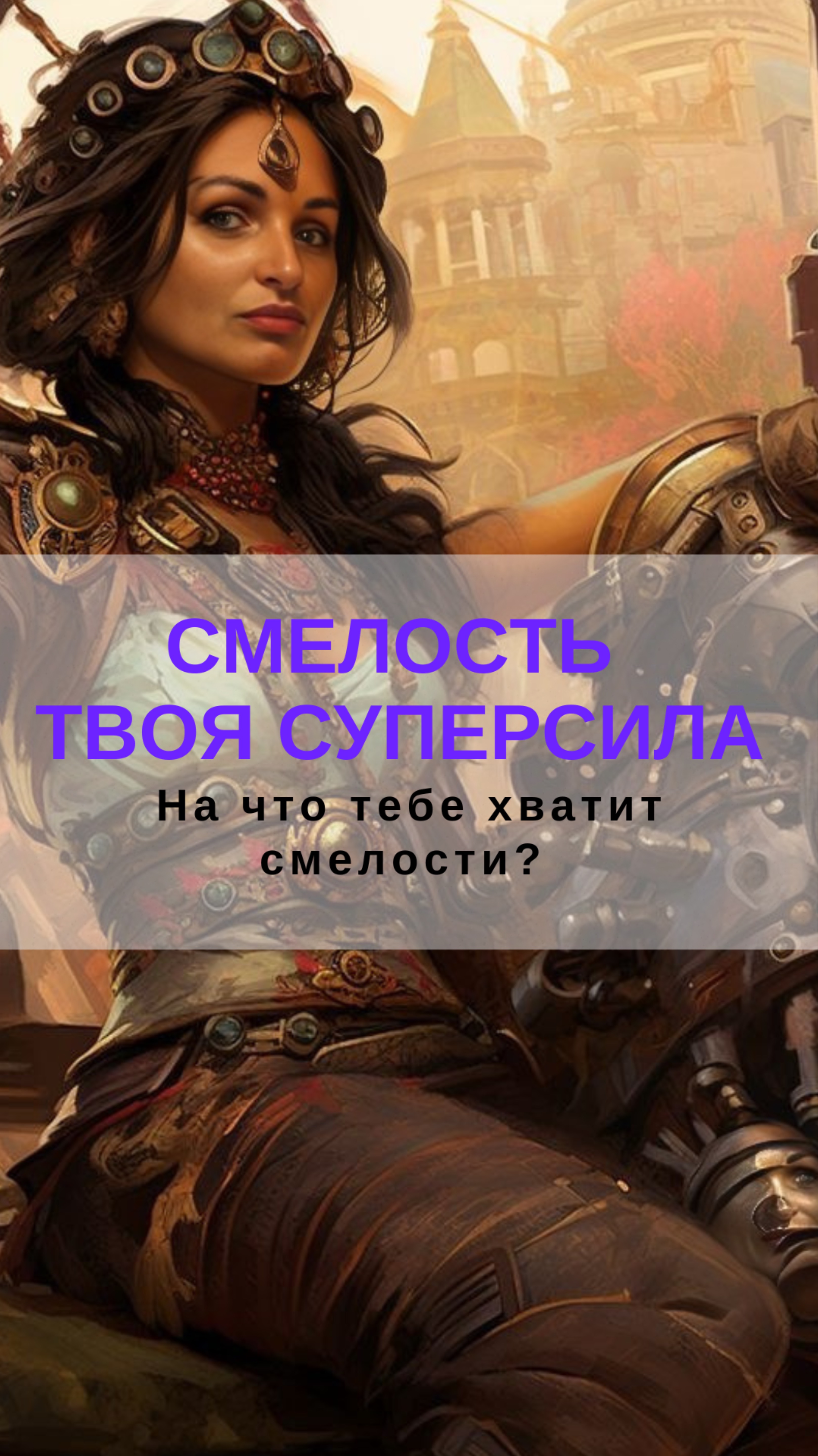 На что тебе хватит смелости? Смелость - твоя суперсила #психология