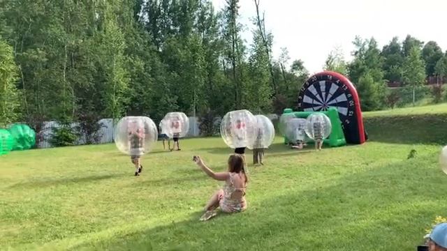 Бампербол в аренду на летний корпоратив