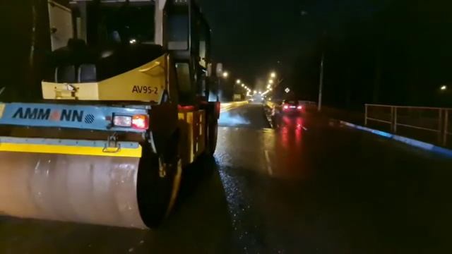 Ремонт дороги.. Подушкинское шоссе