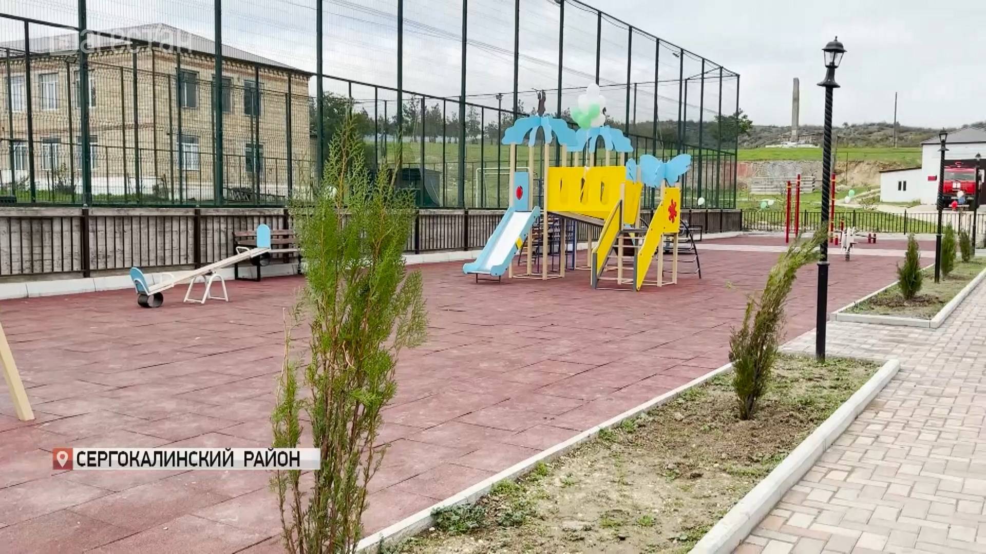 Современная зона отдыха появилась в селе Мюрего Сергокалинского района