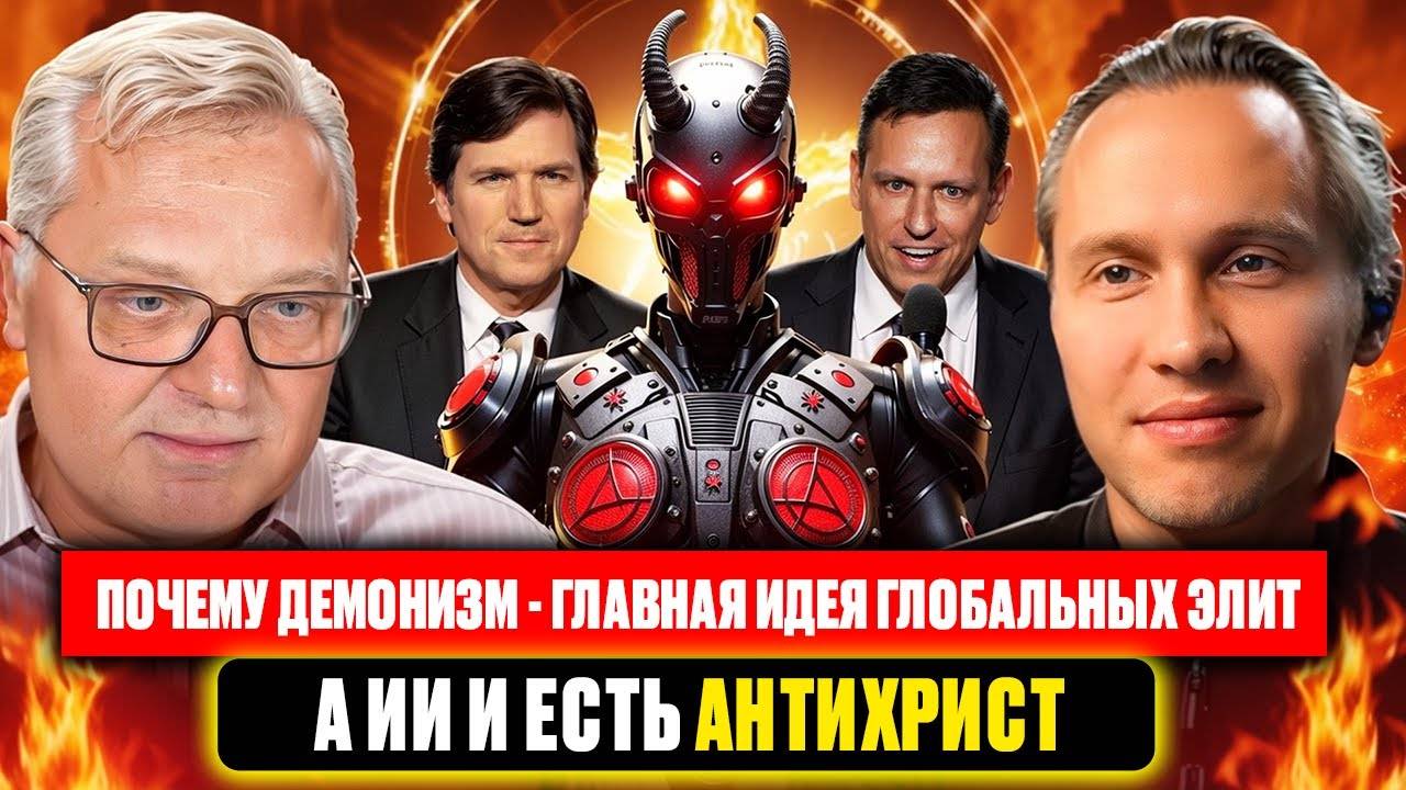 Демонизм - главная идея глобальных элит, а ИИ и есть Антихрист.