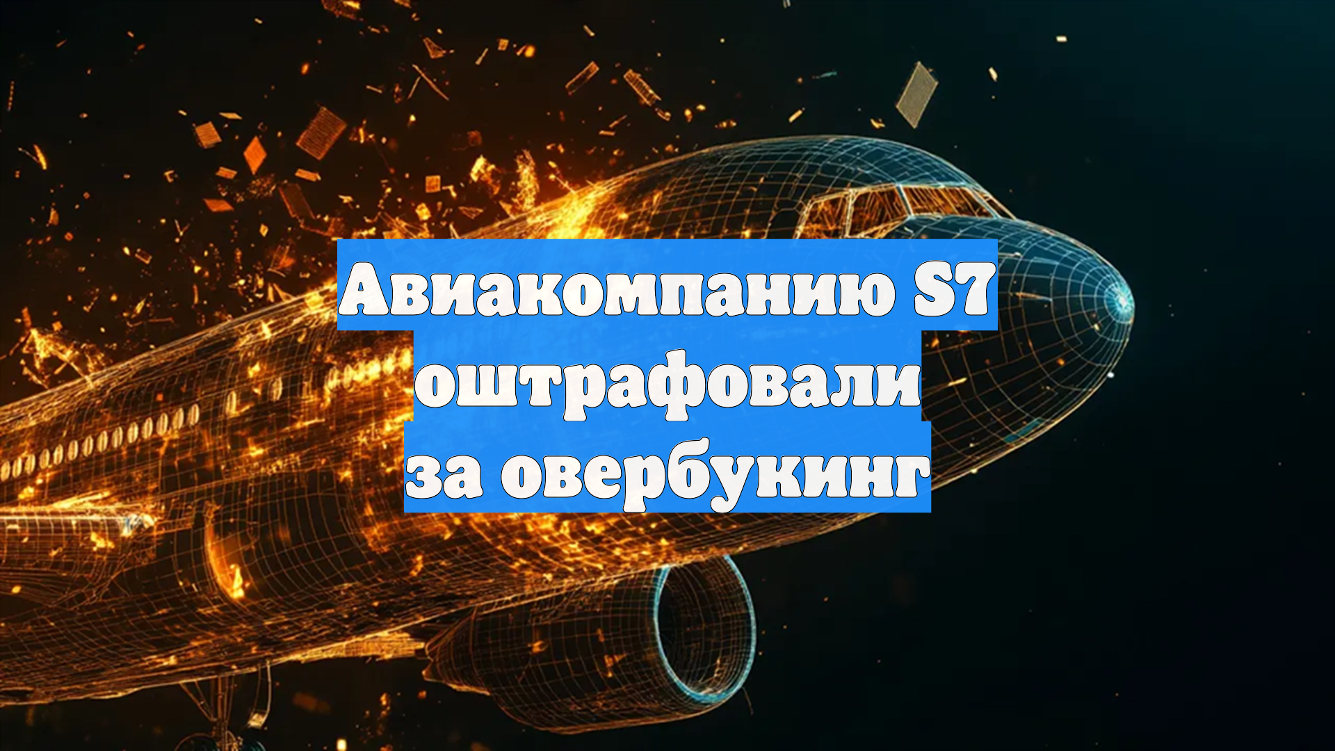 Авиакомпанию S7 оштрафовали за овербукинг