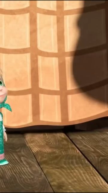 Что было дальше? Смотри полную версию! 👆🤔 #Shorts #машаимедведь #MashaandtheBear #мультик