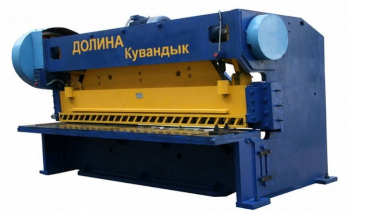 Ножницы кривошипные листовые (гильотинные) НЛ34