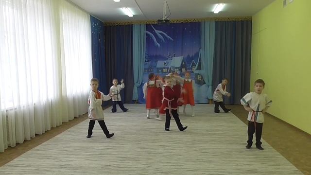 Народный стилизованный танец _Порушка-параня.