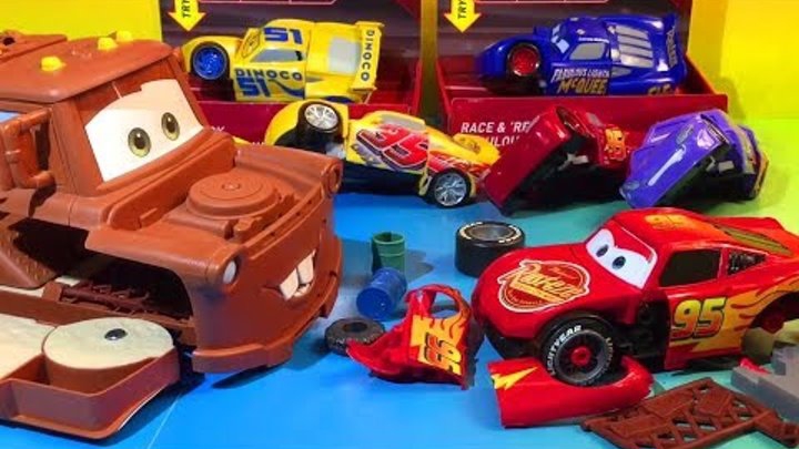 МУЛЬТИКИ ПРО МАШИНКИ 🚗 МАКВИН И ШТОРМ ЕДУТ В АВТОМАСТЕРСКУЮ НА РЕМОНТ 🛠️🛠️🛠️
