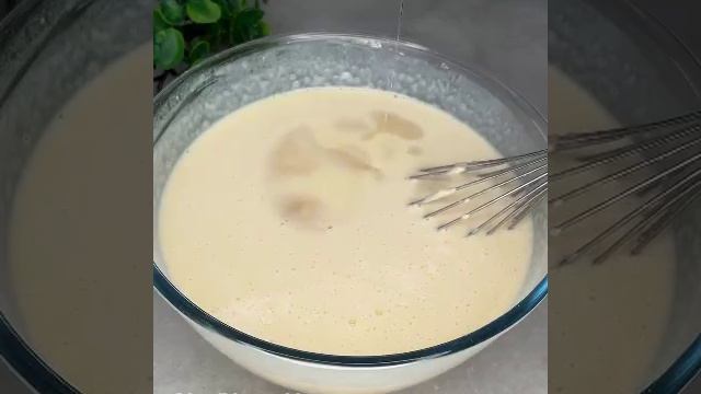 Блинчики  на молоке и кипятке