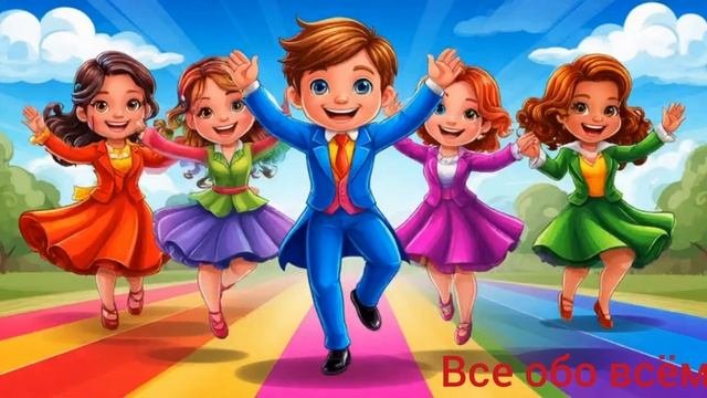 Песенка для детей Про цвета учим цвета Весело