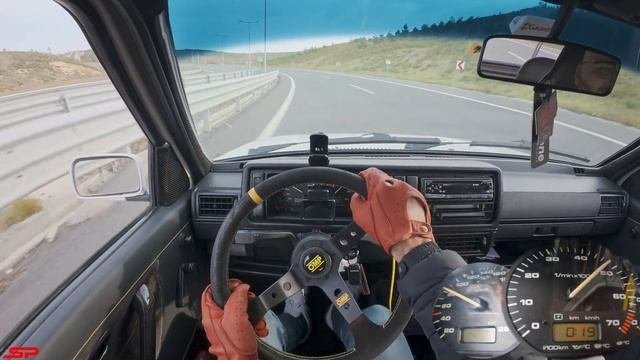 1991 GOLF 2 R32 мощностью 280 л.с. - Тест-драйв от первого лица в 4K