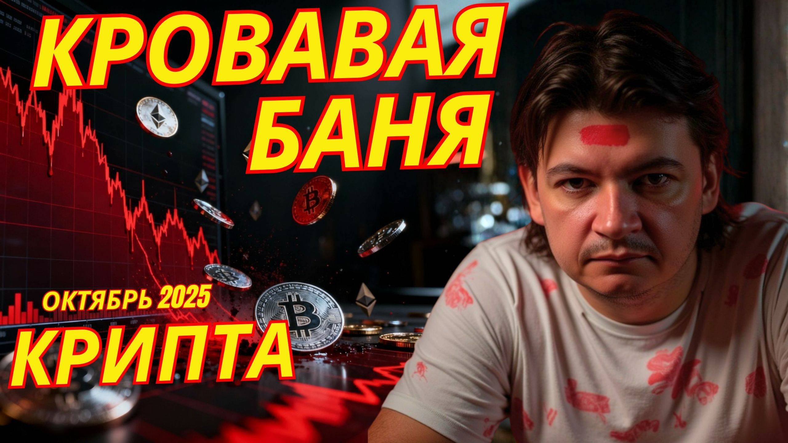 Куда падает крипта. Октябрь 2025
