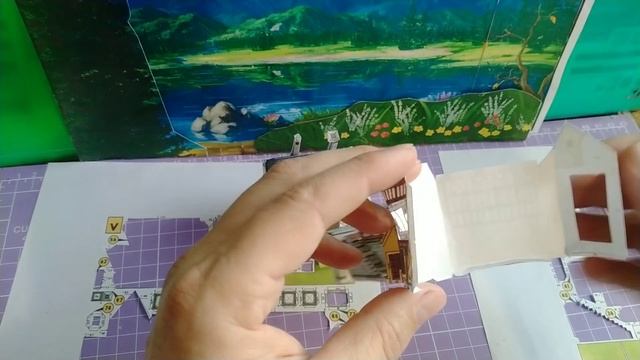 Бумажные домики из бумаги своими руками