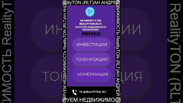 AN ANDREY ILYIN RealityTON (RLT)
