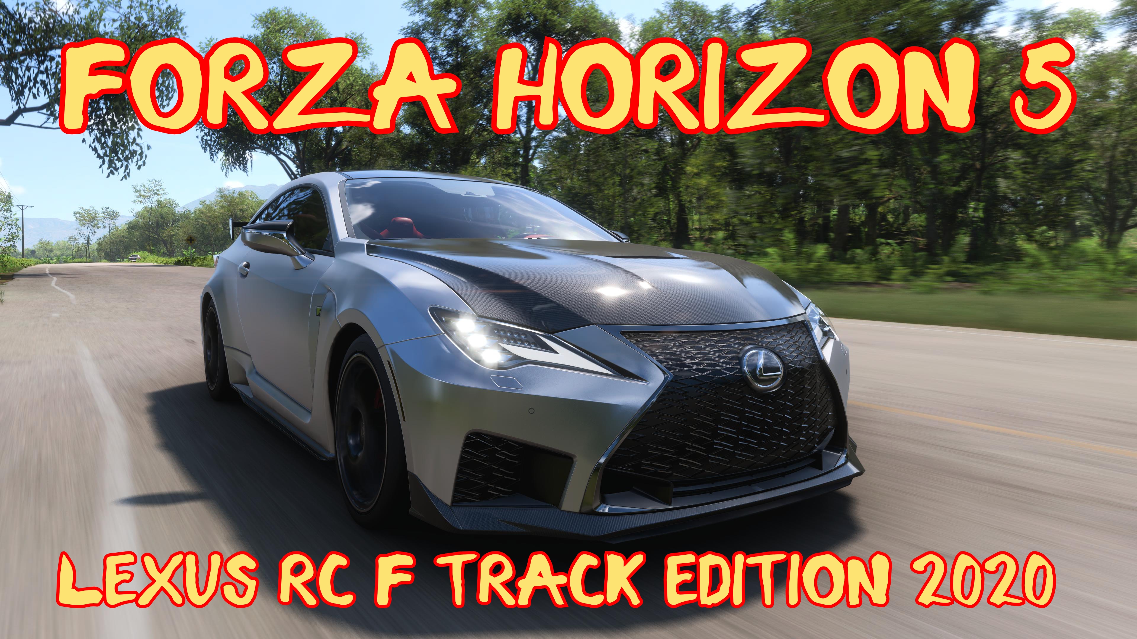 Lexus RC F Track Edition: Крутящийся Вихрь Японской Энергии в Forza Horizon 5